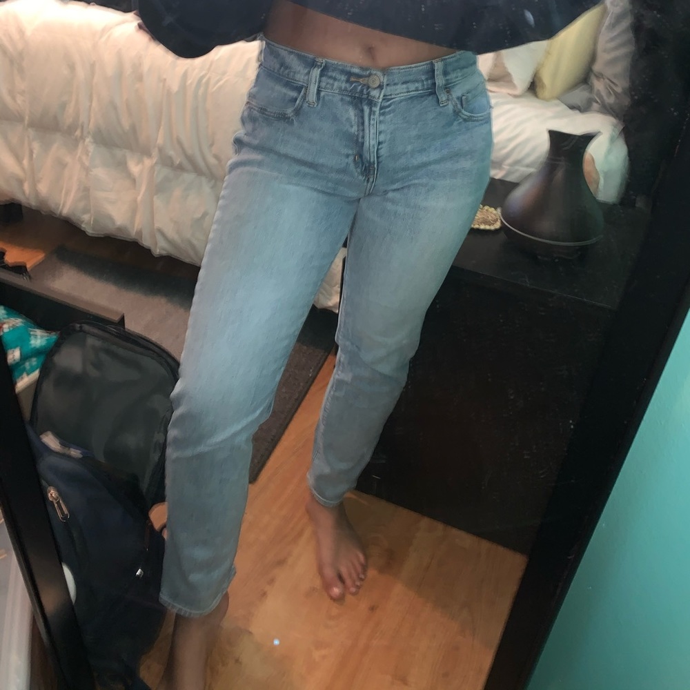 Old navy boyfriend light wash jeans